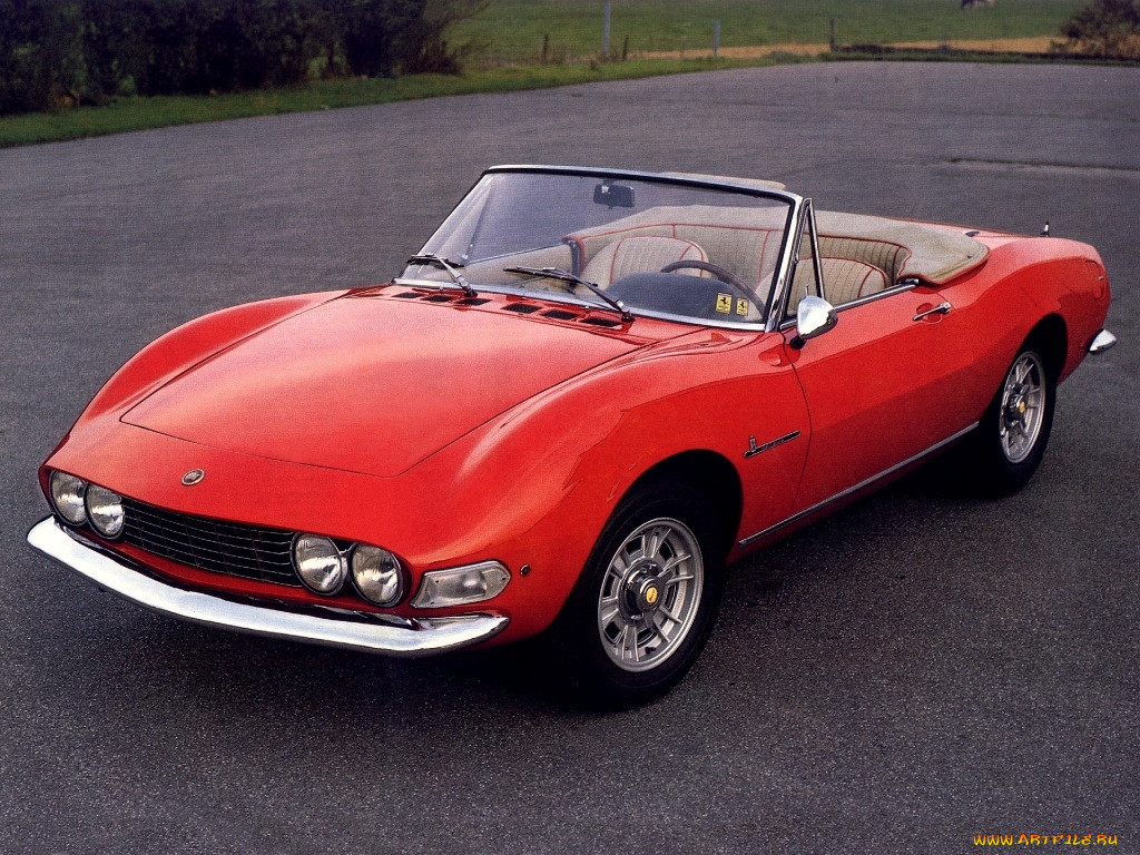 1967, fiat, dino, spider, by, pininfarina, 